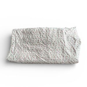 Laura Ashley white Floral twin size 100% cotton Bedding fitted Sheet